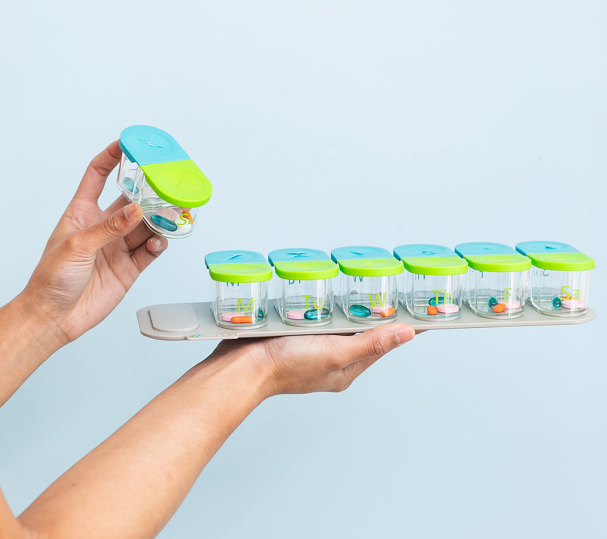 Sagely SMART XL Weekly Pill Organizer