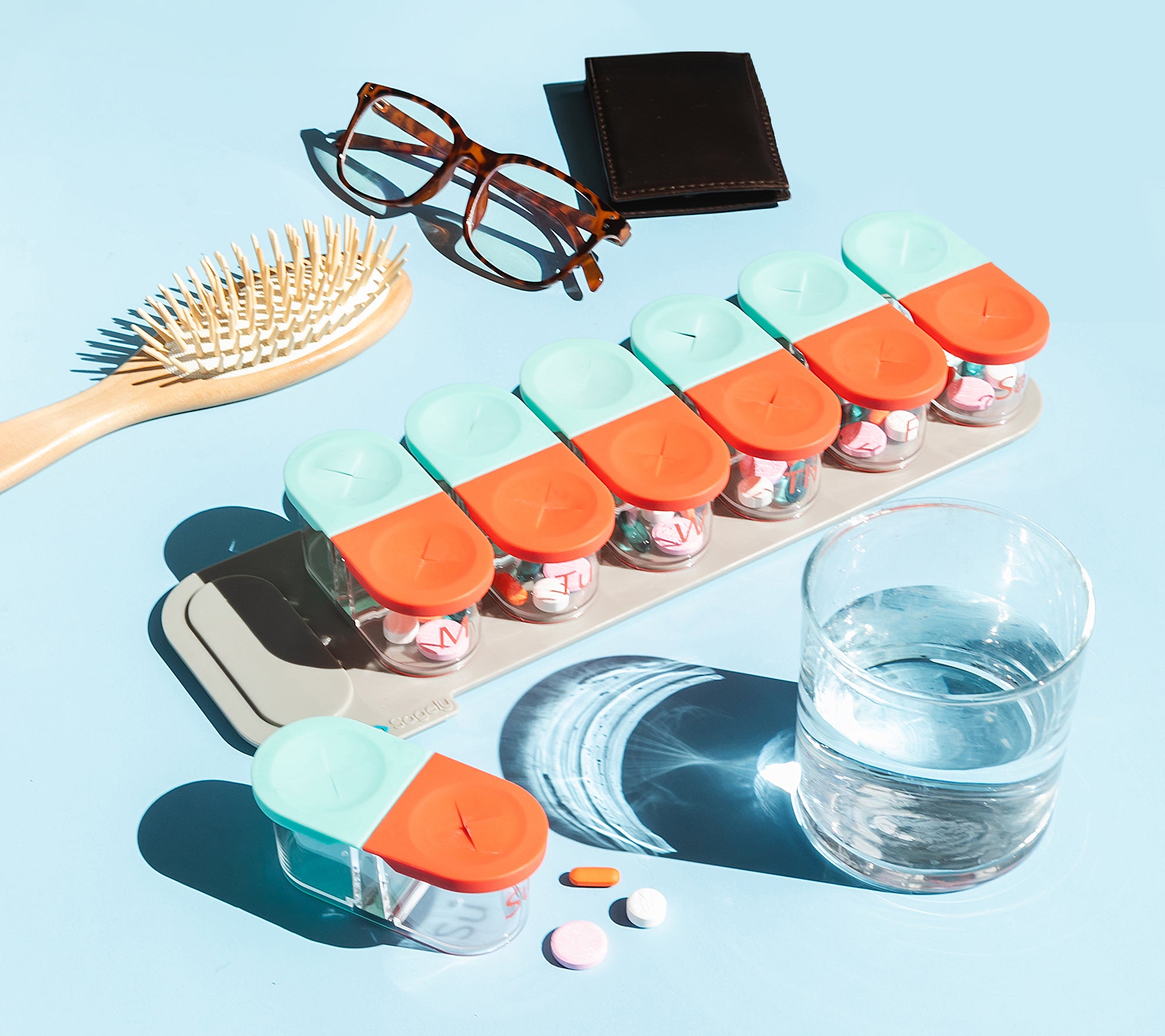 Sagely SMART XL Weekly Pill Organizer